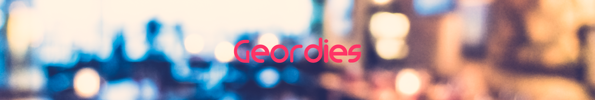 Geordies logo header image