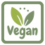 Vegan logo graphic